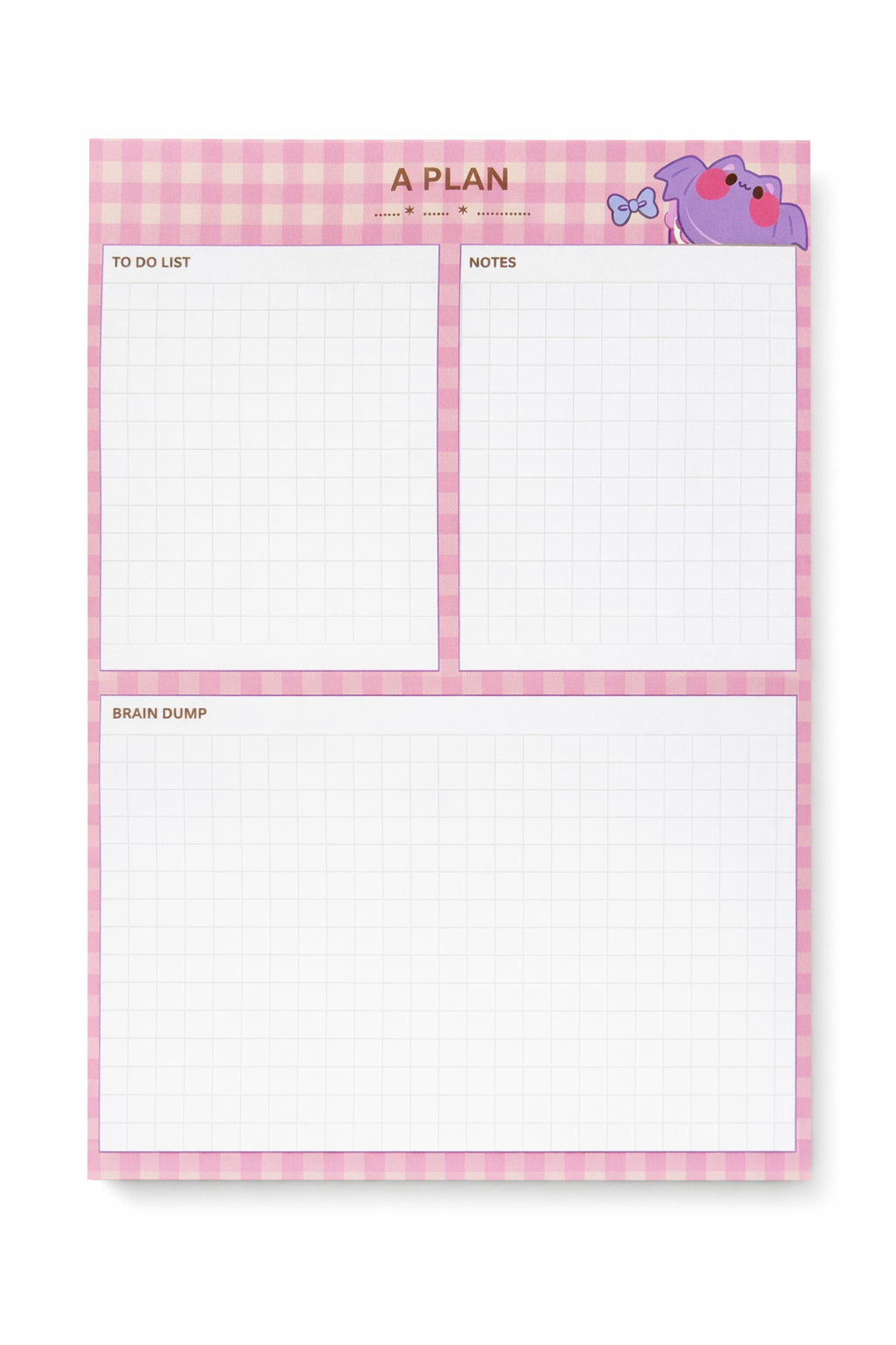 📋 A Plan – Notepad / Planeringsblock