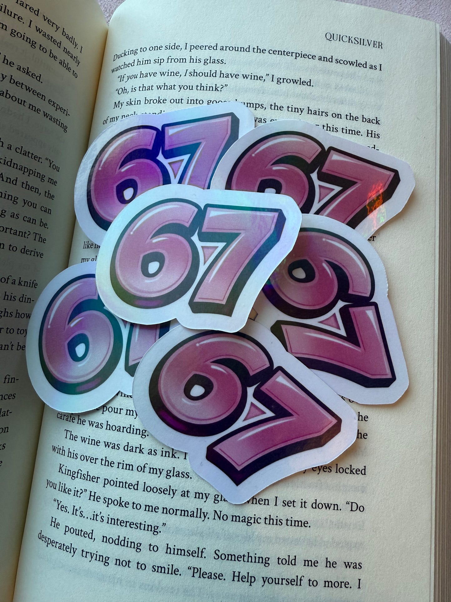 67 – Pink Aesthetic Sticker