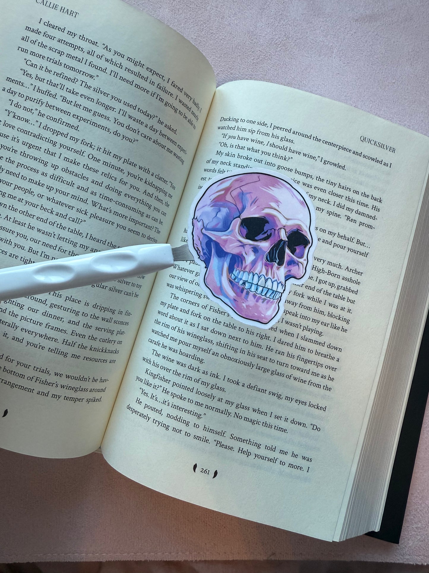 Laminerade stickers - dödskalle