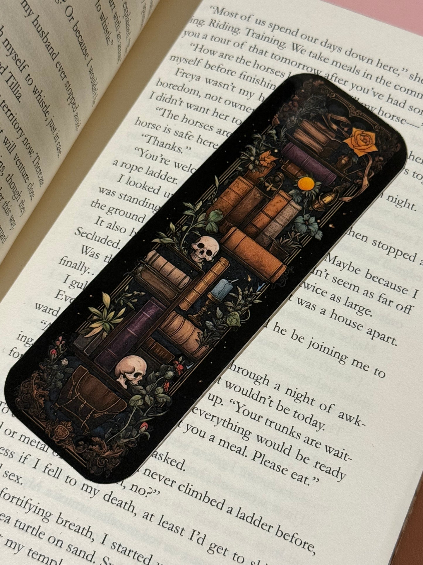 Gothic bokmärke – dark academia