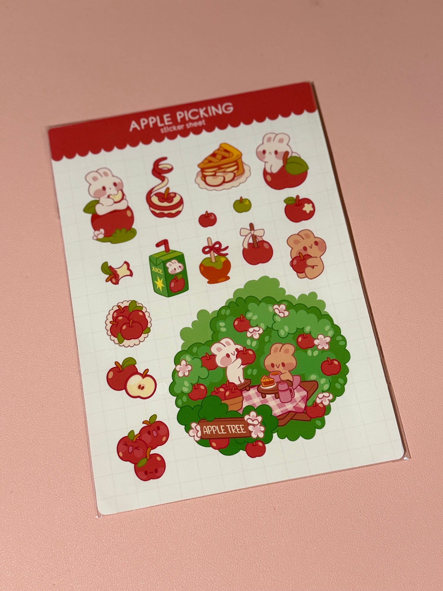 Kawaii sticker sheet