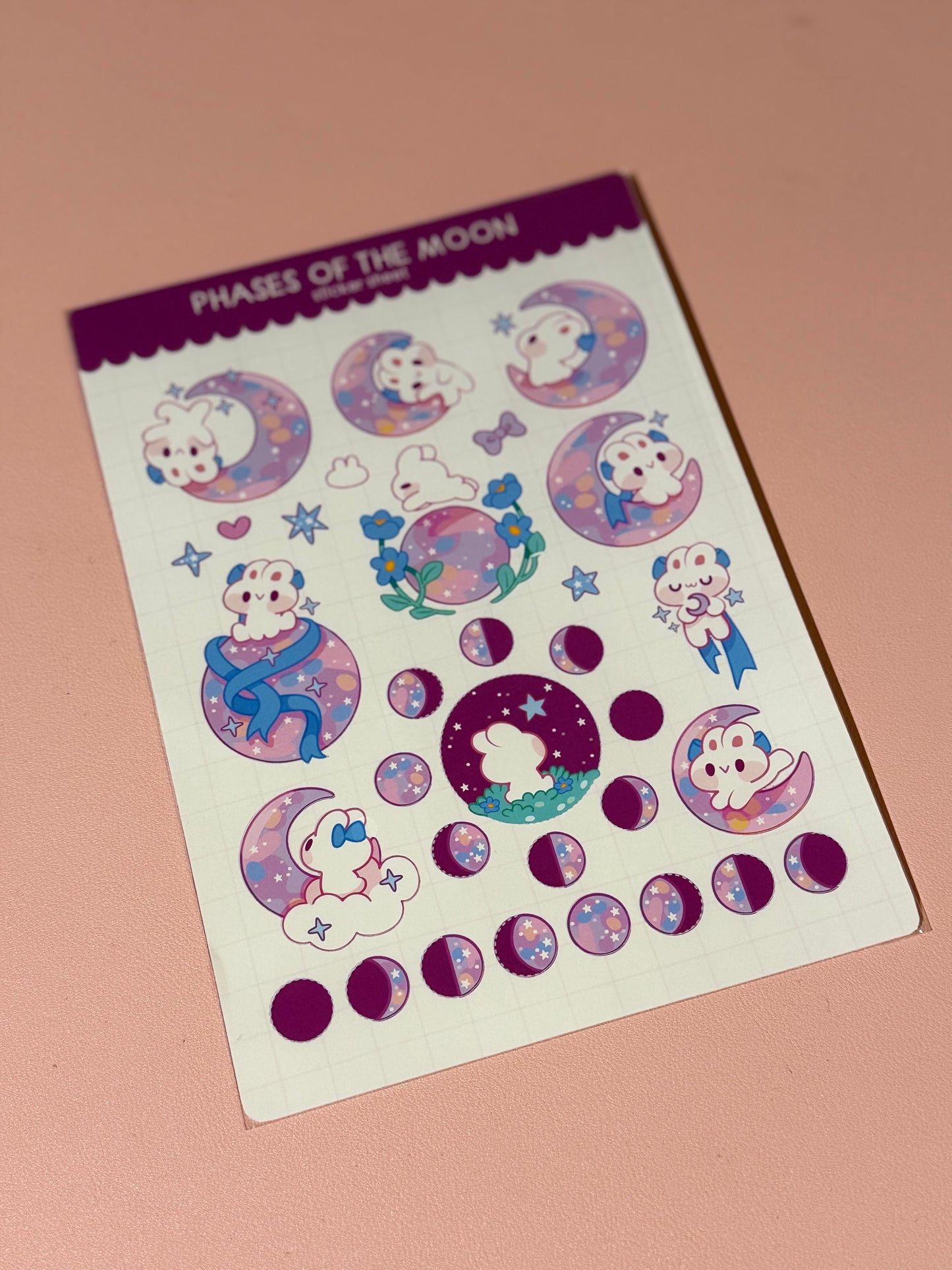 Kawaii sticker sheet