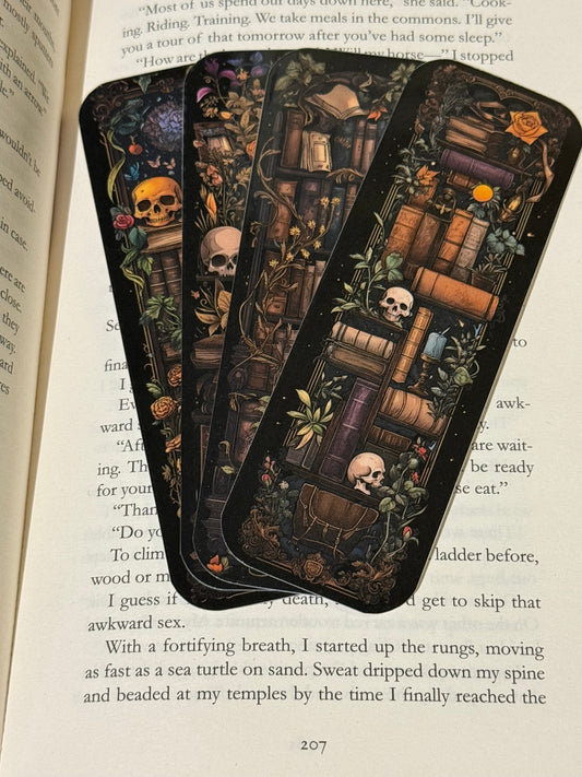 Gothic bokmärke – dark academia