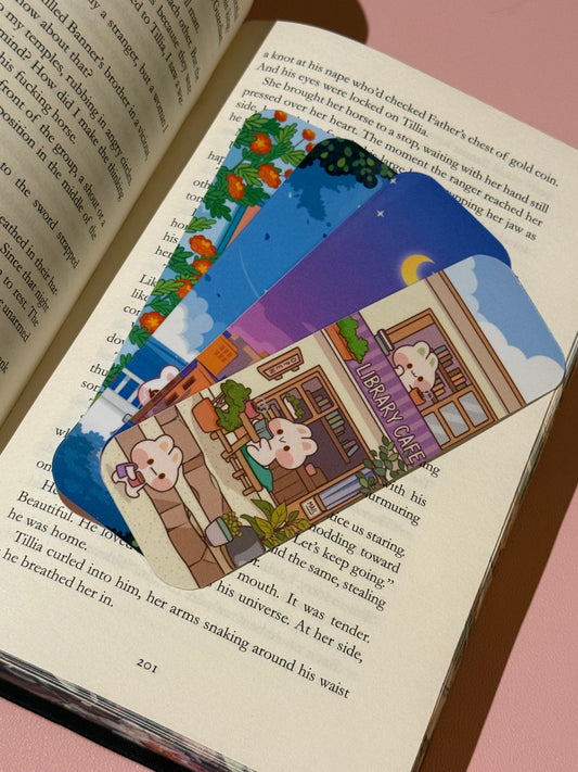 Kawaii Bokmärken – Cozy Moments Collection