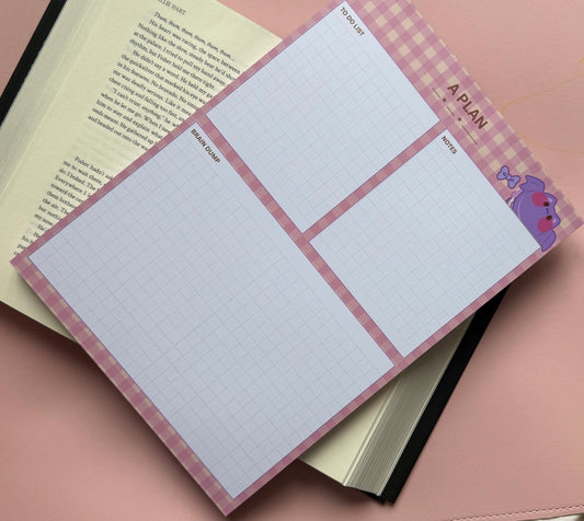 📋 A Plan – Notepad / Planeringsblock