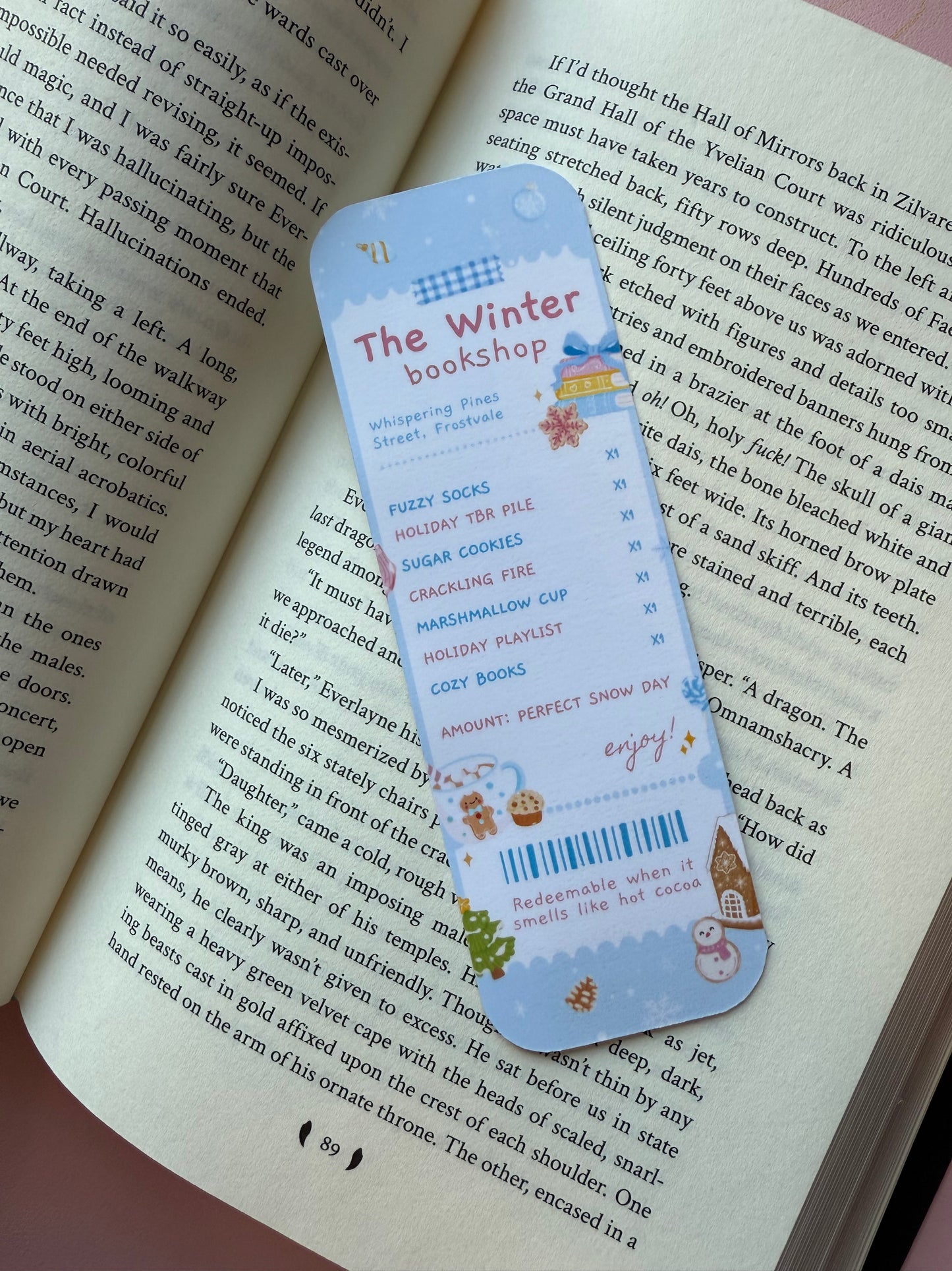 The winter bookshop