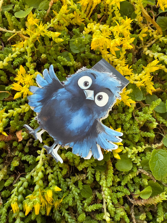 Magnetisk bokmärke fågel