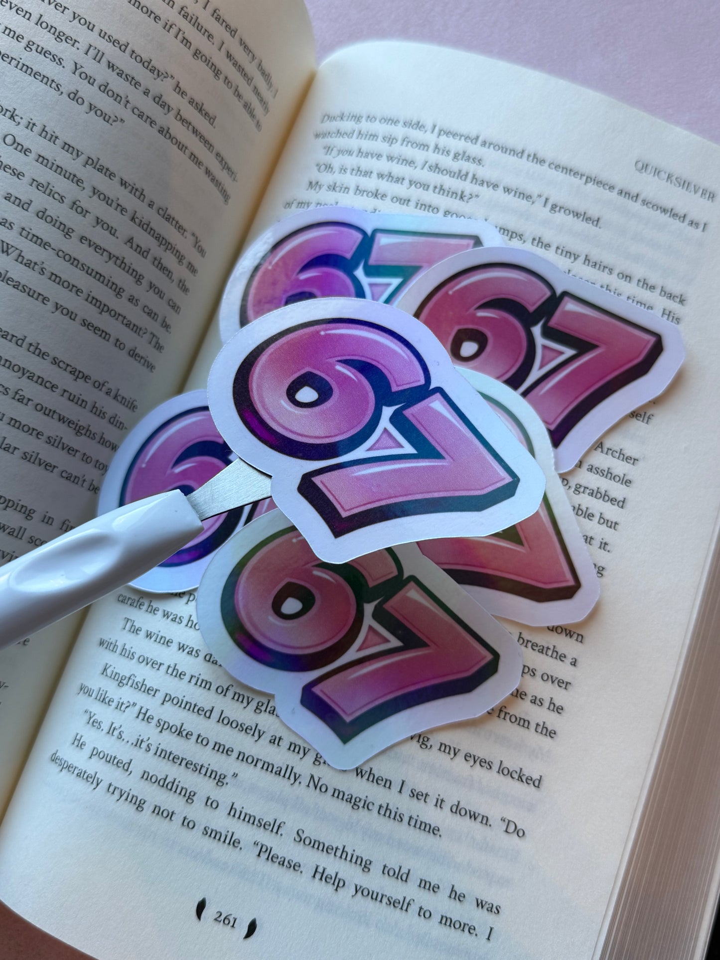 67 – Pink Aesthetic Sticker