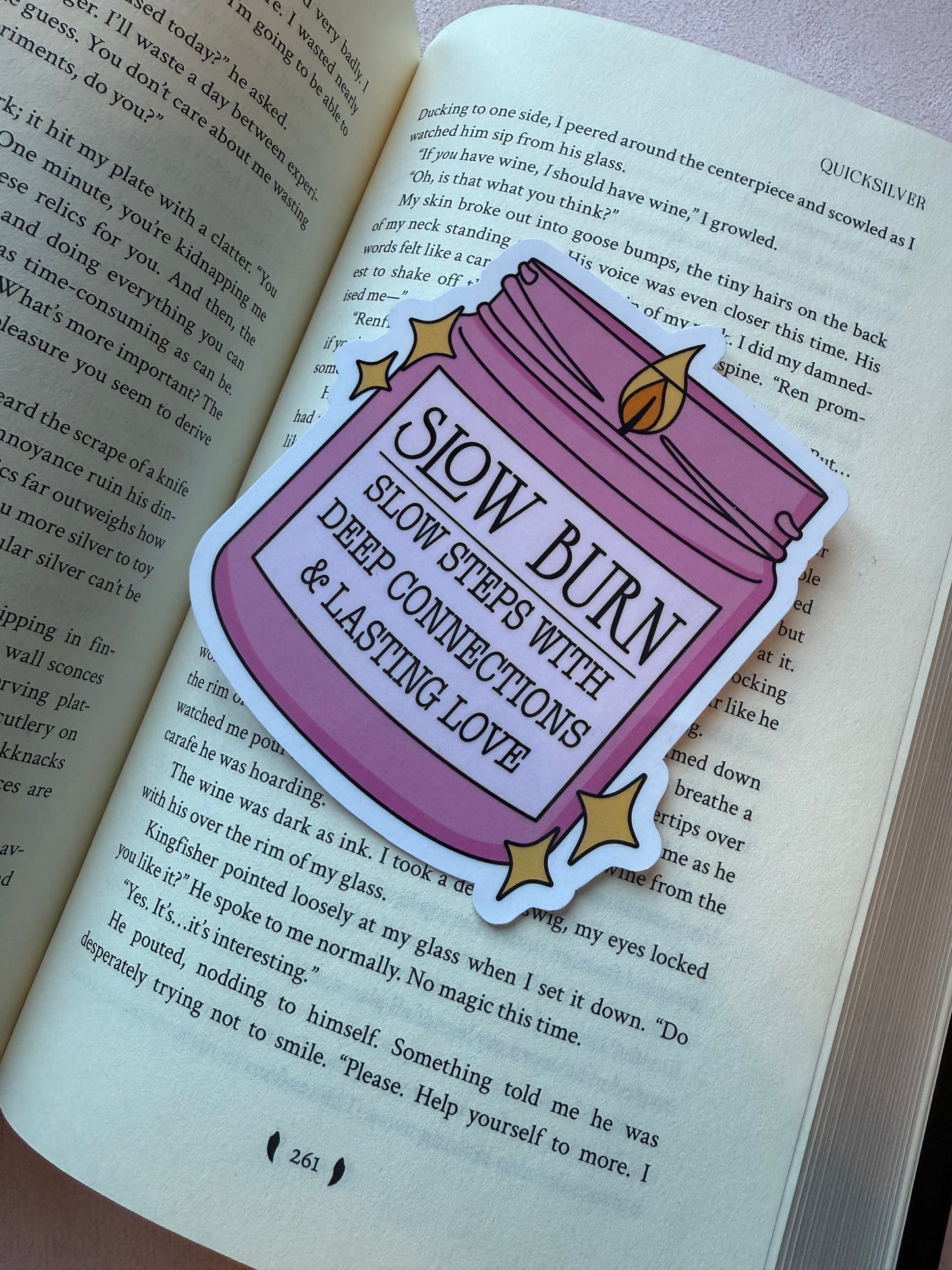 Slow Burn candle – Sticker