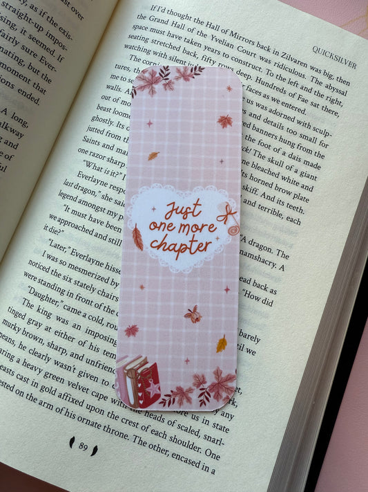 Just one more chapter