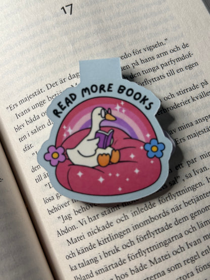Magnetiskt bokmärke - Read more books